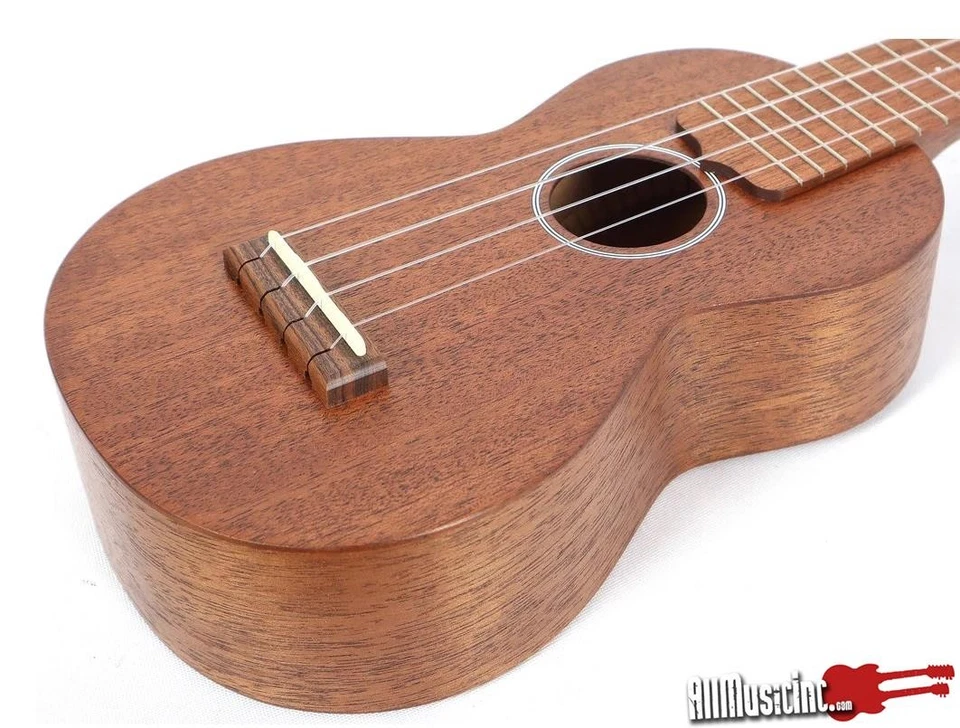 Martin S1 Soprano Ukulele Uke Mahogany Satin Natural w/ Gig Bag - Image 2 of 4