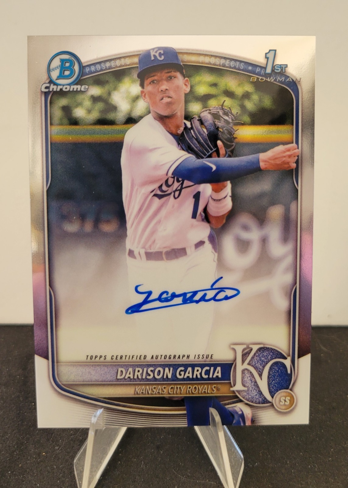 2025 Bowman Chrome - Darison Garcia #CPA-DG 1st Chrome Auto