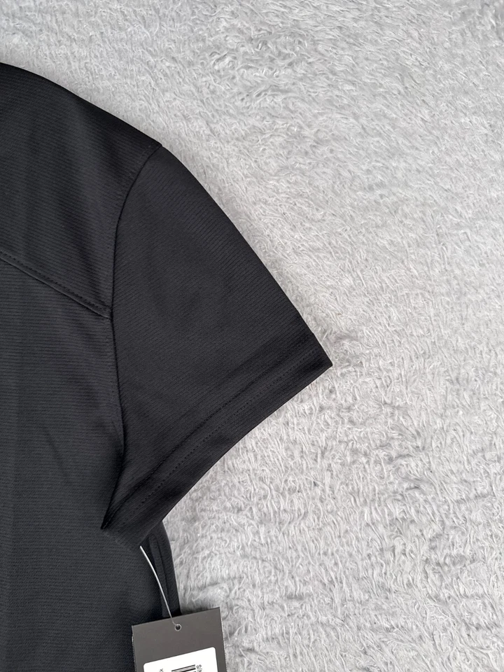 Camiseta deportiva de baloncesto Dallas Mavericks para mujer pequeña negra Fast Break polietileno Foto 2 de 4