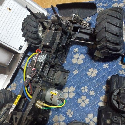 Tamiya Bush Devil II RC Car 1/10 Off Road 2WD Buggy w Radio System