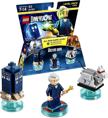Lego Dimensions Doctor Who Level Pack Tardis K-9 Character Pack