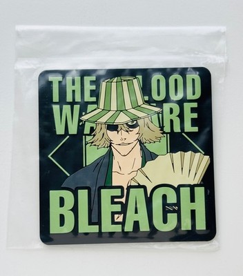 BLEACH Kisuke Urahara Rubber Coaster Charm Japan Anime Authentic Ichibankuji
