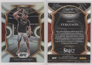 2021 Panini Select UFC Concourse Silver Prizm Tony Ferguson #91