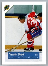 #36 Yanick Dupre 1991 Ultimate Draft Philadelphia Flyers