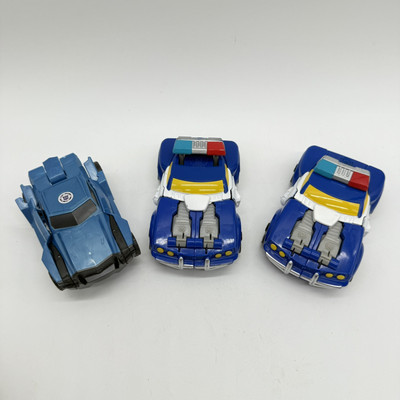 Transformers Robots in Disguise Steeljaw One 1 Step Changer & Playskool Chase