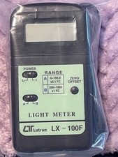 LUTRON LX-100F DIGITAL PHOTO LIGHT METER - SEALED - NEW WITHOUT BOX
