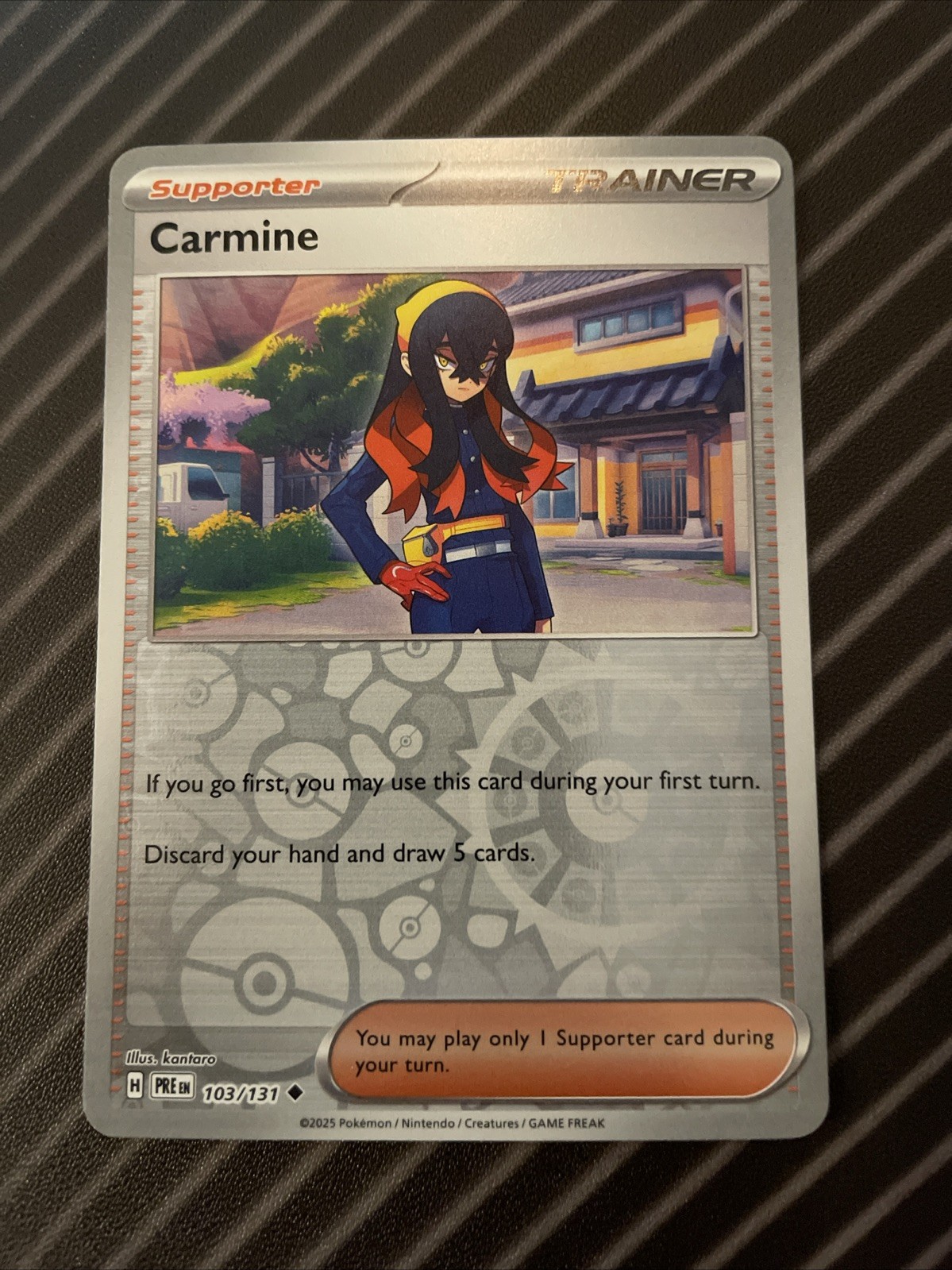 Carmine 103/131 Reverse Holo - Near Mint - Prismatic Evolutions