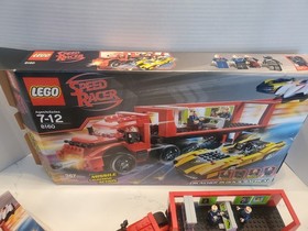 lego USED set 8160 Speed Racers: Cruncher Block & Racer X