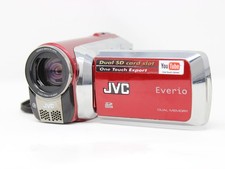 JVC Everio Dual SD Card Camcorder GZ-MS120RU w/ 2x 32 GB SanDisk SD Cards 2009