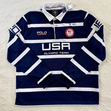 NWT Polo Ralph Lauren Polo USA Olympic Rugby Men’s XXL 2016 Signed BUBBA WATSON