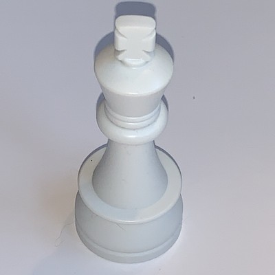Square Off Pro Replacement White King for Worlds First Rollable E-Chessboard