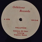 Orbitone All Stars Pollution 12" Vinyl Single Orbitone Records Reggae Rare NM-NM