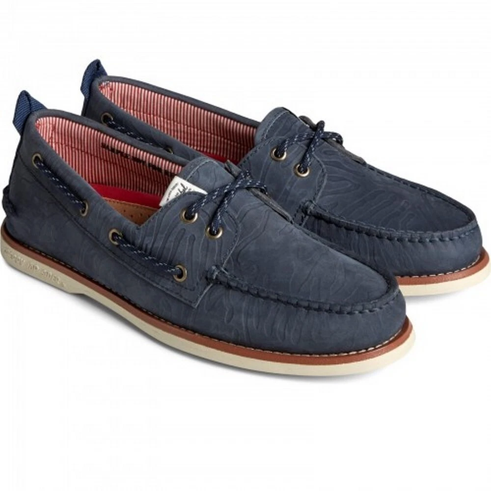 Sperry Mens Authentic Original Grain Leather Boat Shoes FS10009