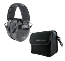 Titus B4 Hearing Protection Shooting Gun Range ANSI OSHA Noise Reduction Earmuff
