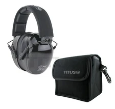 Titus B4 Hearing Protection Shooting Gun Range ANSI OSHA Noise Reduction Earmuff