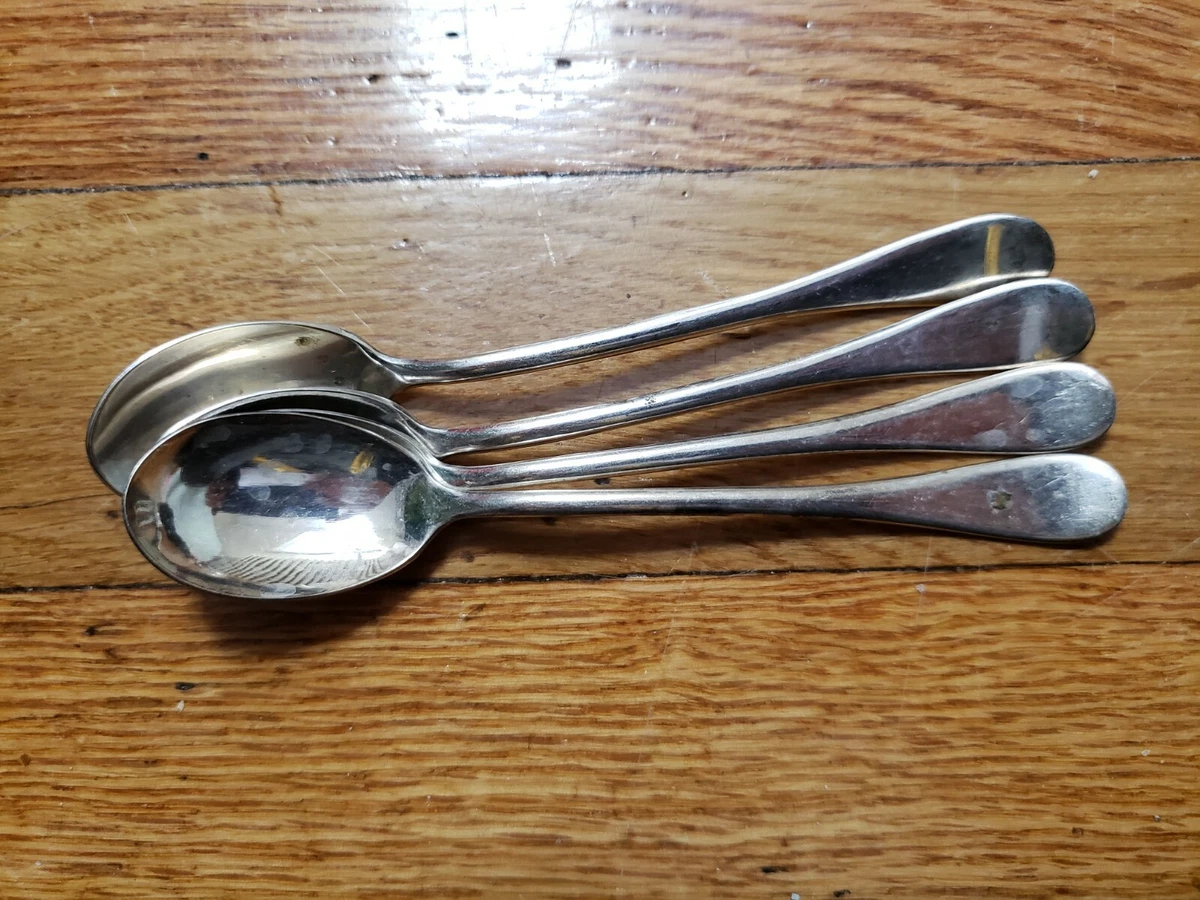 4 ANTIQUE VINTAGE COLLECTIBLE SPOONS 5