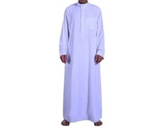 US shipping Muslim Islamic Clothing Men's Arab Saudi Kurta Kaftan Jubba Thobe