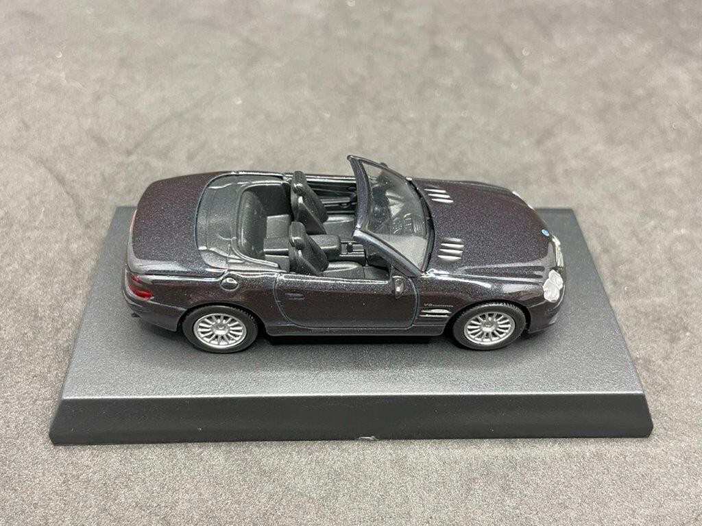 Kyosho 1/64 Mercedes-Benz collection SL55 AMG Black diecast