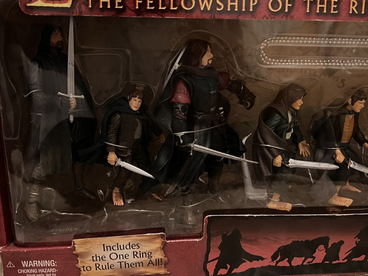 LOTR Fellowship of the Ring Deluxe Gift Pack ToyBiz 2003
