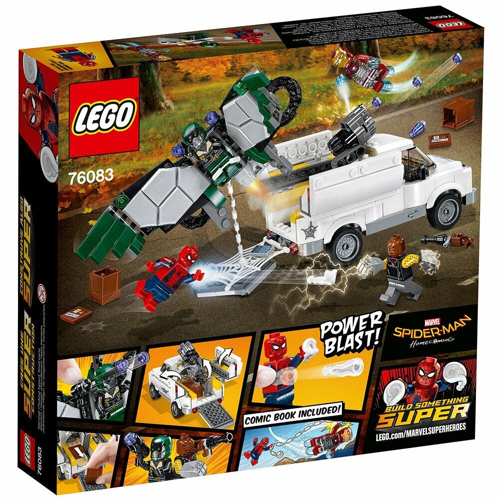 LEGO Marvel Super Heroes Spider-Man Homecoming 76083: Beware the Vulture Shocker