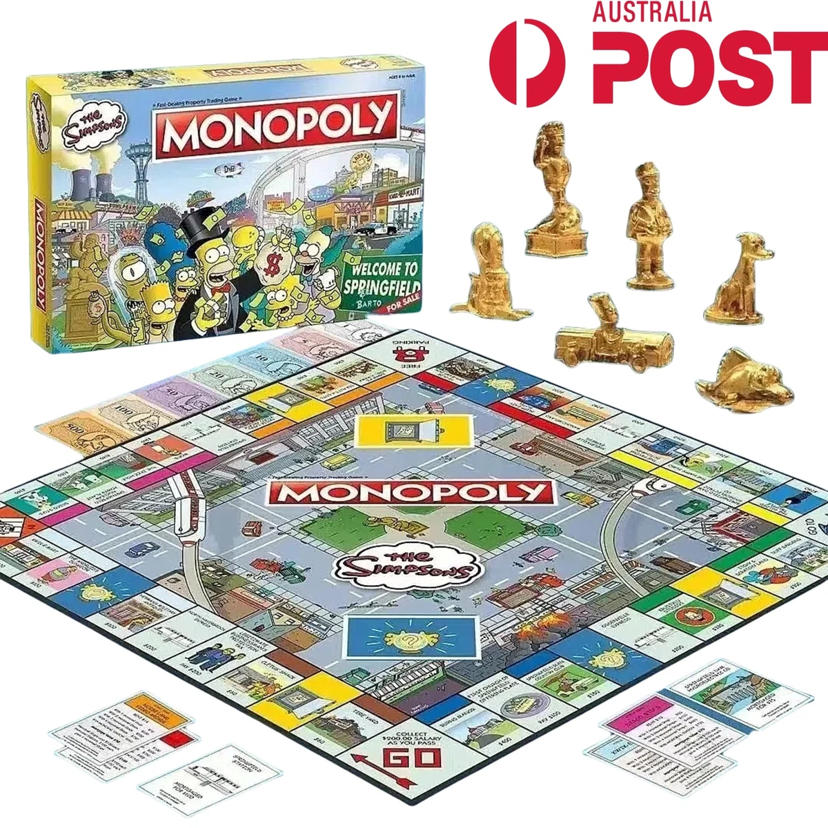 The Simpsons Monopoly Collector's Edition Board Game
