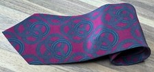 Krizia Uomo Vintage Men's Handmade Tie Made In Italy
