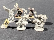 Vintage 1979 Ral Partha Metal Miniature Lot Of 8