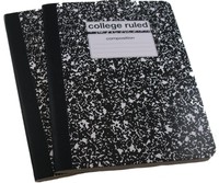 Composition Book College Ruled 100 Sheets (2 Pack) on sale Composition Book College Ruled 100 Sheets (2 Pack) on sale