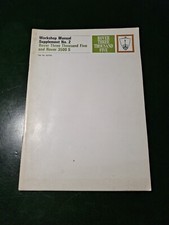 Rover 3500S Three Thousand Five Workshop Manual Supplement No 2 607091 1st Issue