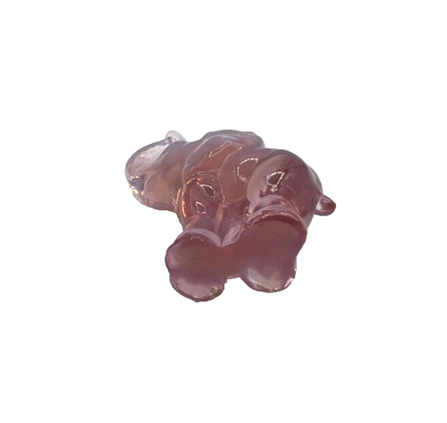 Fenton Art Glass 3.75" Pink Opalescent Elephant Figurine - Picture 10 of 21