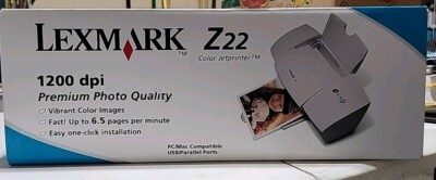 LEXMARK Z22 Color Jet Printer Premium Photo Quality ~ NEW SEALED