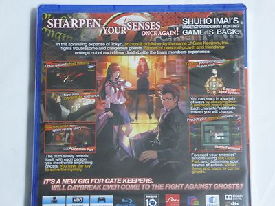 Jeu PS4 Tokyo Twilight Ghost Hunters Daybreak Special Gigs - Version FR Complète - Comme Neuf
