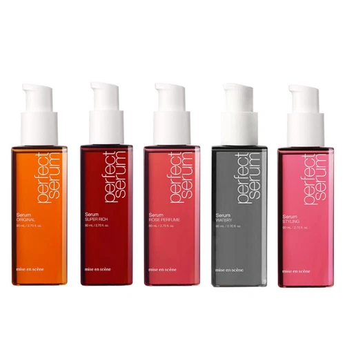 Mise en Scene Perfect Serum Hair Oil 80ml Original Rose Perfume Rich 5 Type