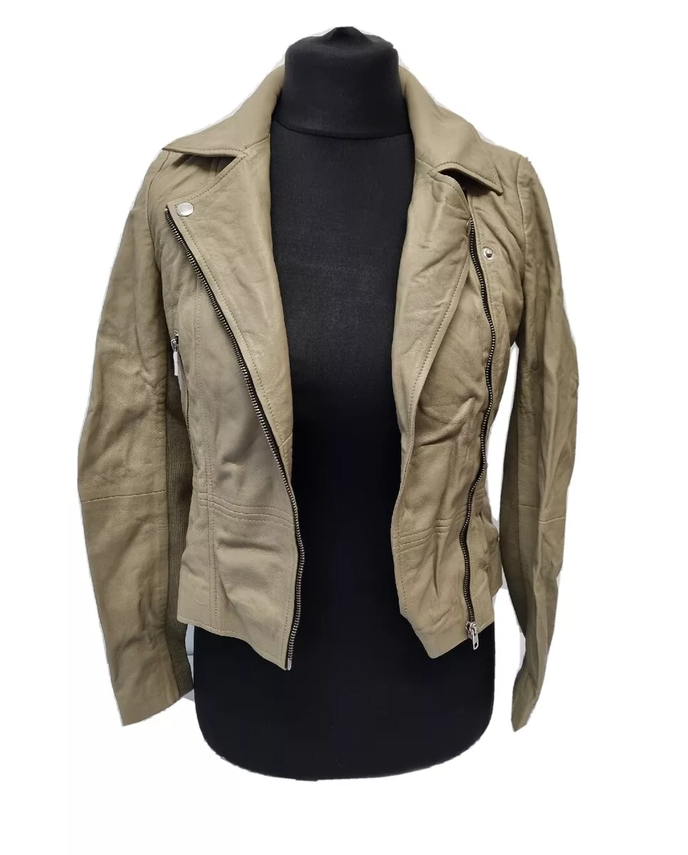 Yas leather shop biker jacket
