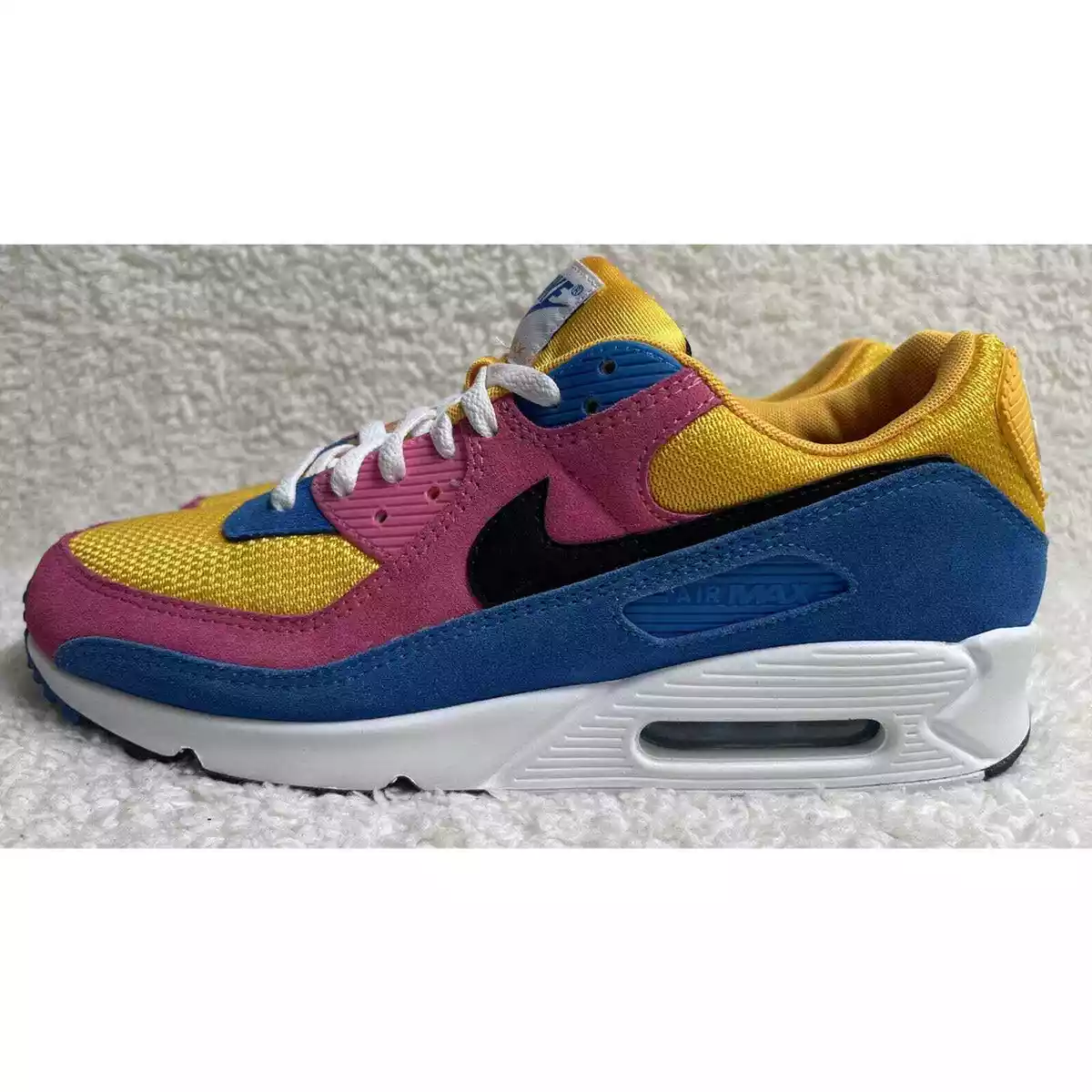 Nike Air Max 90 The Simpsons Multicolor Suede CJ0612 700 Men s Size 11.5
