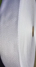 White Polypropylene Light Weight Webbing 1/2, 3/4, 1, 1.5, 2, 3, 4 Inch Width