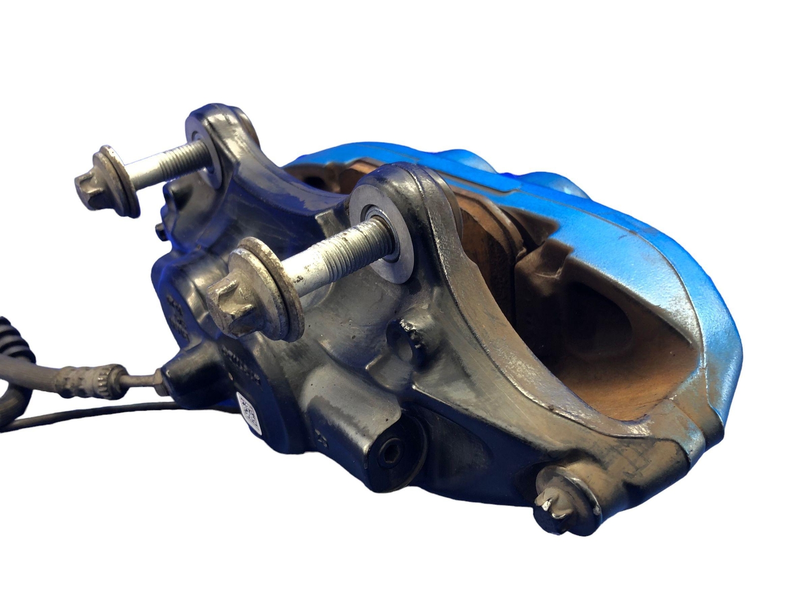 2014 2015 2016 2017 2018 2019 BMW I8 OEM FRONT LEFT BRAKE CALIPER *PAINTED BLUE*