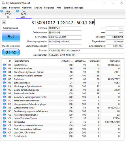 Seagate Momentus Thin 500GB, 2.5", 16MB, 7mm, 5400rpm, SATA 3Gb/s (ST500LT012)