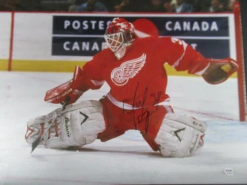 Manny Legace Original Sports Autographed Items