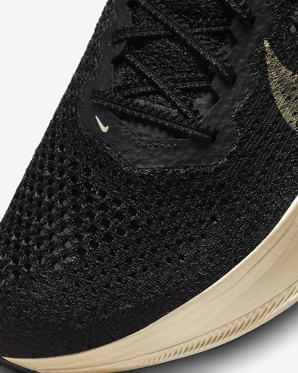 Nike ZoomX Vaporfly NEXT% 3 Black Metallic Gold Grain DV4129