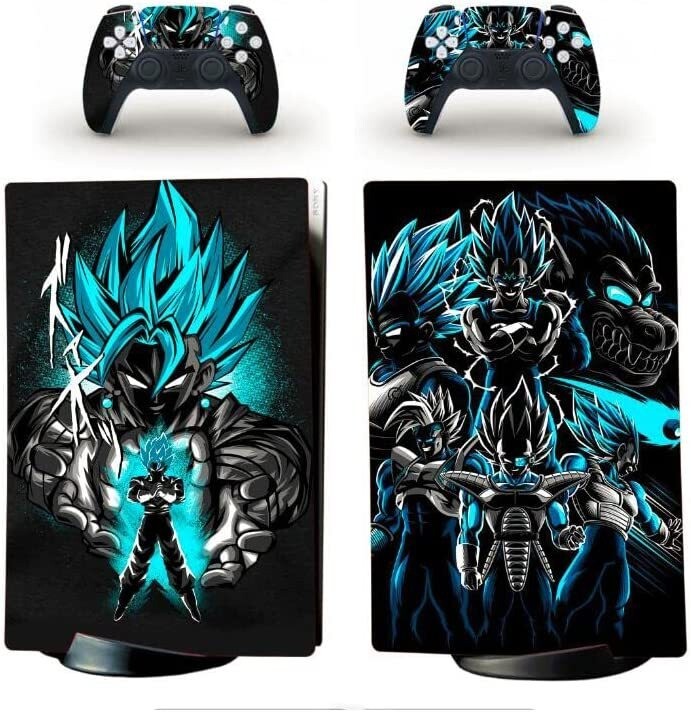 PS5 Slim Console Controllers Skin Sticker Jason Michael Halloween Friday Wrap-image