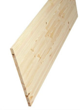 pine shelf plank 1000mm x 300mm- 30cm x 1 meter -18mm thick real pine shelf wood