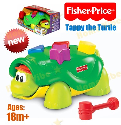 NEW FISHER PRICE 'TODDLERZ' TAPPY THE TURTLE ACTIVITY