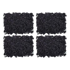 4PCS Artificial Flower Panels Black Venue Decorations 23.62 15.75in