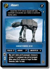 2x  Blizzard 1 - Very Rare Foil Light Play Reflections - BB (Star Wars - Deciphe