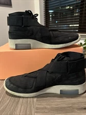 Size 13 - Nike Air Fear Of God Raid Black