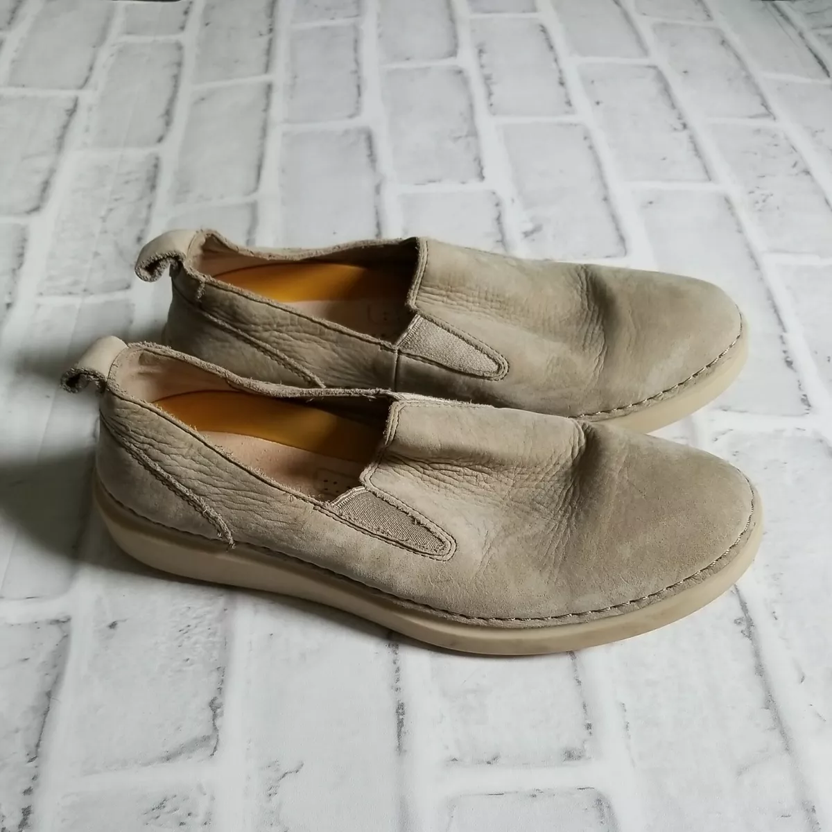 Kommentér Opdatering melodramatiske Womens Clarks Active Air 11826 Suede Leather Slip On Loafer Shoe Gray Size  6.5M | eBay