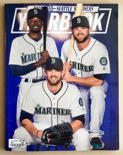 2018 SEATTLE MARINERS YEARBOOK MLB PROGRAM WORLD SERIES ? 144 PAGES SHIPS NOW - 第 1/1 張圖片