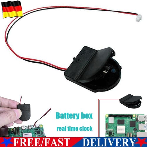 Für Raspberry Pi 5 RTC Batteriebox Echtzeituhrhalter (ohne Batterie)