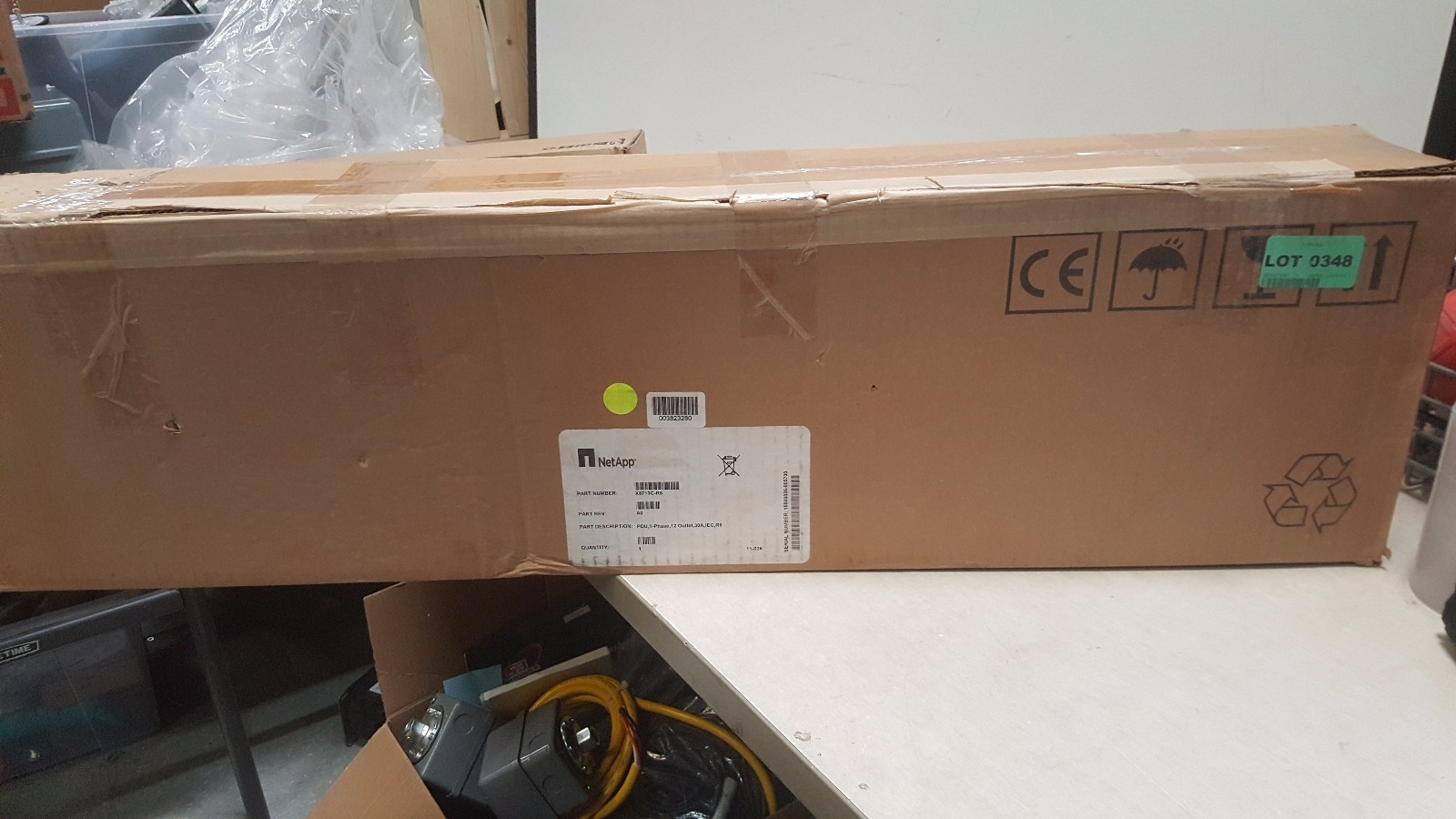 NETAPP X8713C-R6 - PDU, 1-PHASE, 12 OUTLET, 30A, IEC, R6 | eBay